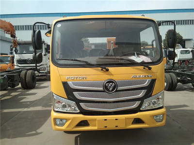 福田歐馬可藍牌一拖二清障車 道路救援的高效專業(yè)解決方案